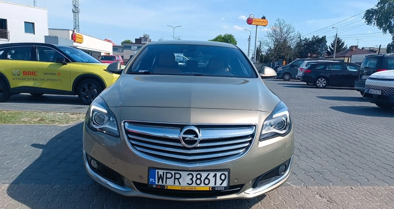 Opel Insignia cena 54900 przebieg: 126000, rok produkcji 2014 z Bieruń małe 211